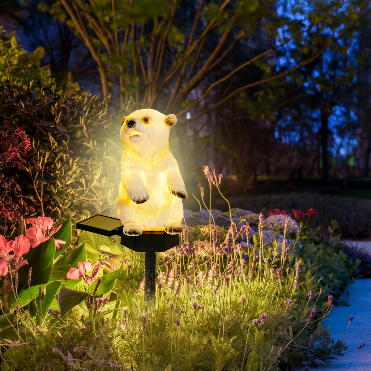 LED-Solar-Bear-Lawn-Light-Waterproof-Outdoor-Garden-Yard-Path-Landscape-Lamp-1741854-12