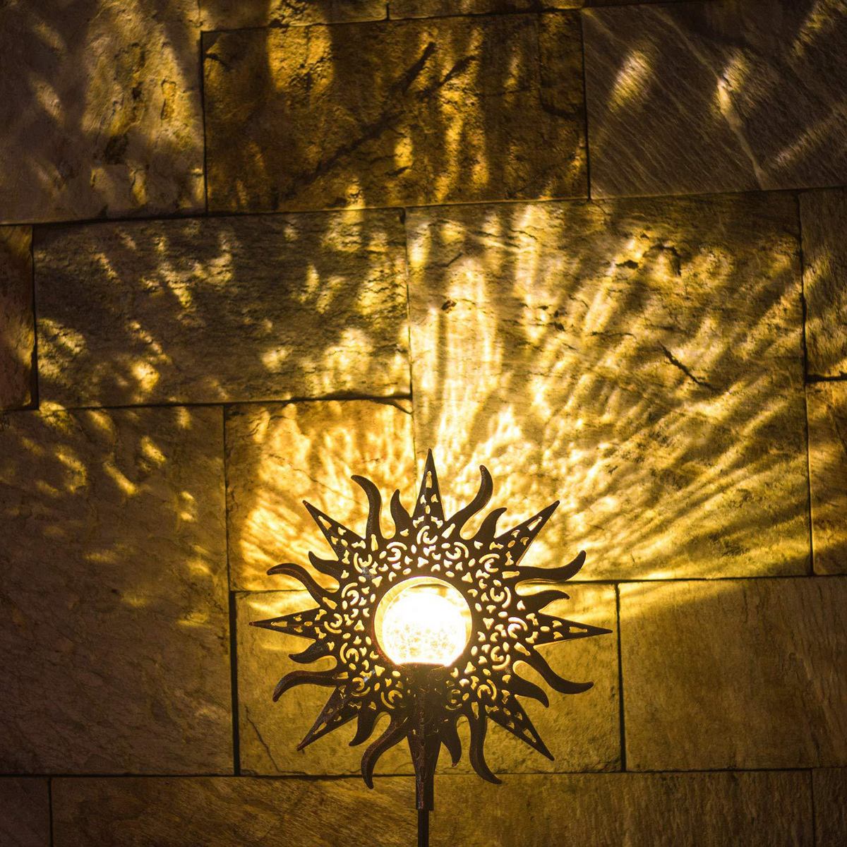Solar-Powered-LED-Stake-Lawn-Light-Sunflower-Waterproof-Patio-Outdoor-Garden-Path-Lamp-1707064-5