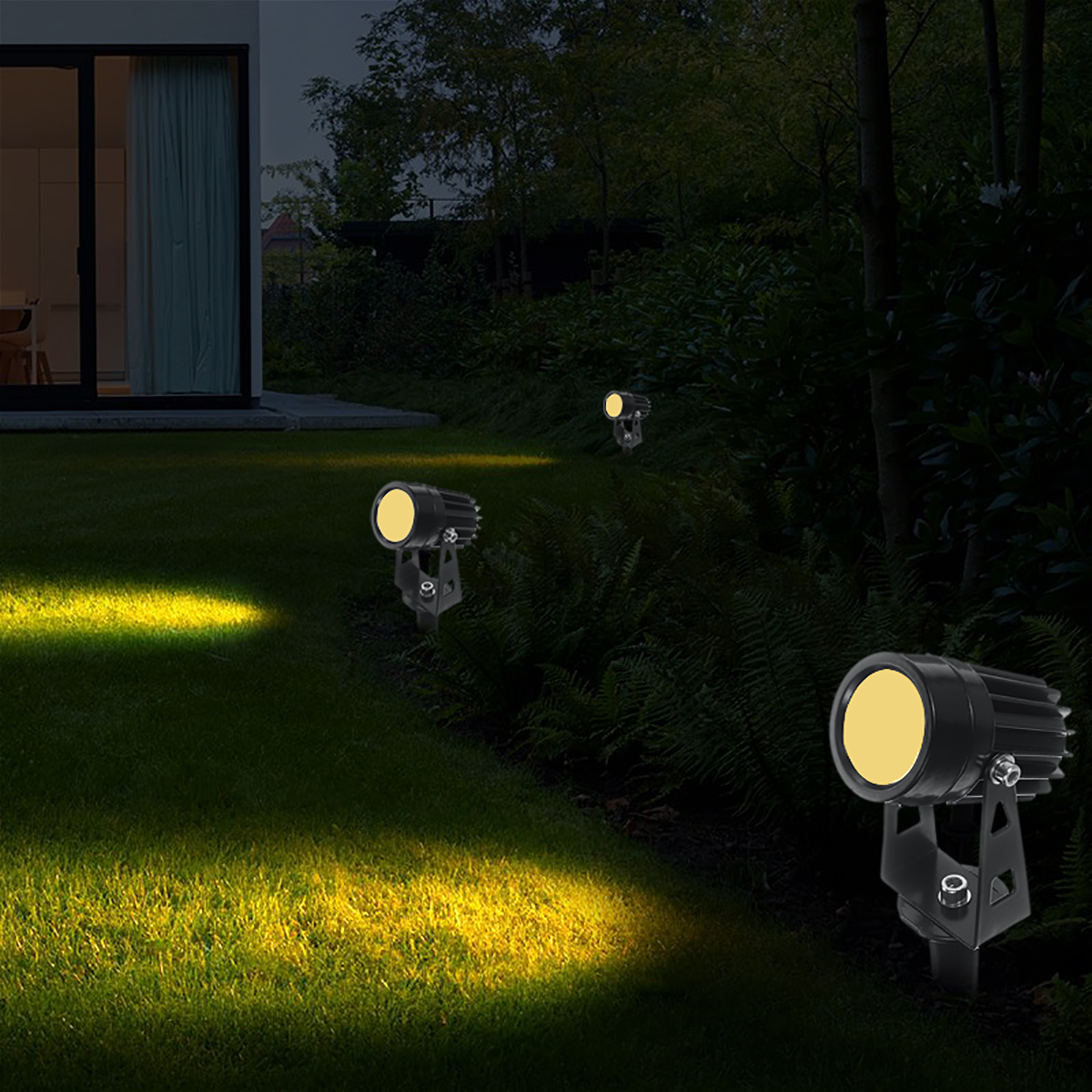 Warm-White-246-PCS-12V-LED-Lawn-Lights-Spotlight-Landscape-Light-Waterproof-Outdoor-Garden-Pathway-Y-1778579-2