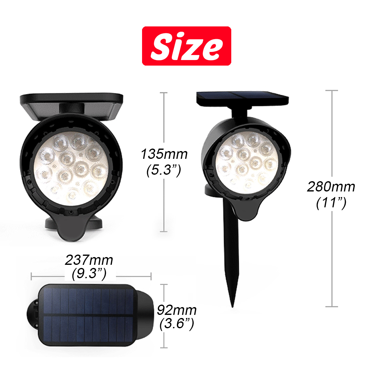 Waterproof-LED-Solar-Lawn-Light-ColorfulWarm-WhiteWhite-Outdoor-Wall-Ground-Garden-Pathway-Security--1724544-10