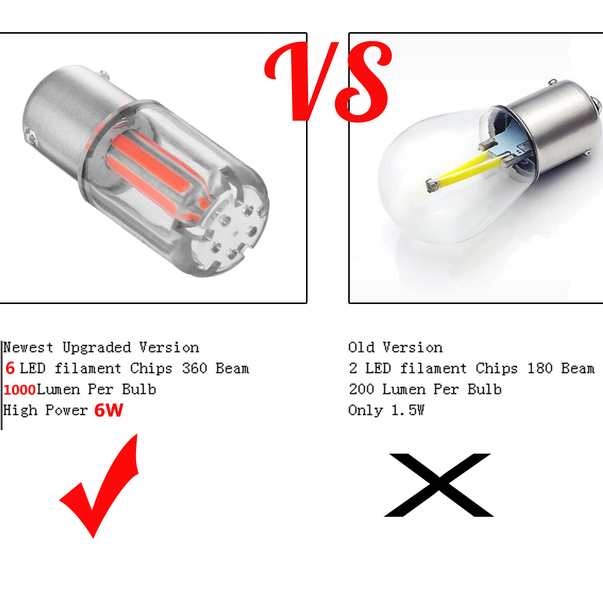 6-COB-Filament-1156-BAU15S-PY21W-Backup-Reverse-Light-Turn-Signal-Brake-DRL-Bulb-1828513-5