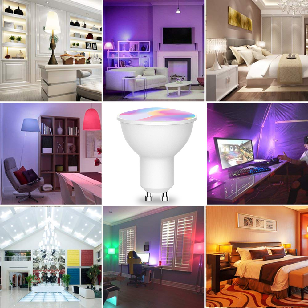 AC85-265V-GU10-6W-LED-Light-Bulb-RGB-WW-CW-New-Tuya-WIFI-Smart-Tuya-Voice-Control-Bulb-1858208-3