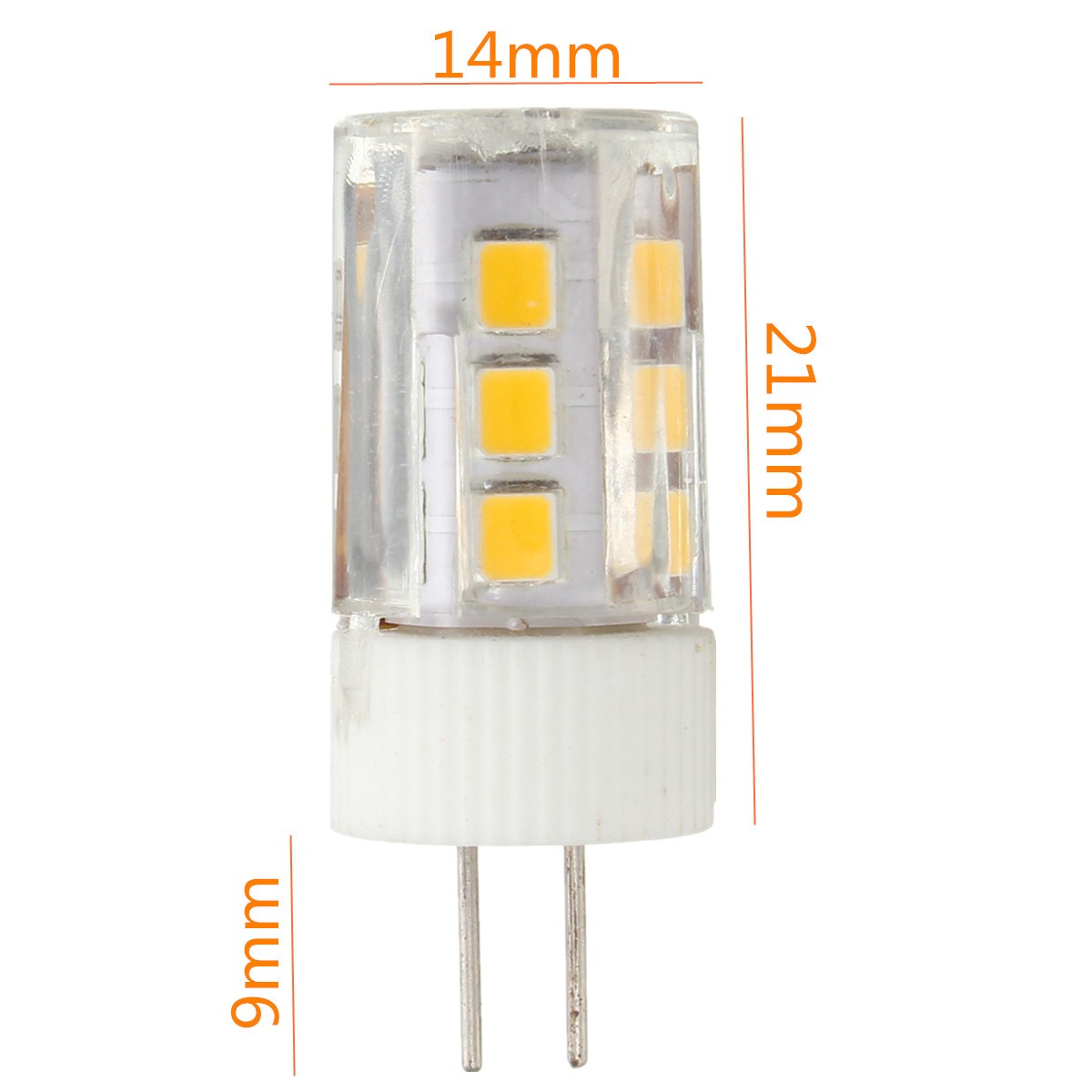 DC12V-2W-G4-21LEDs-SMD-2835-LED-Halogen-Bulb-Replacement-6000-6500K-Pure-White-Light-1894163-5