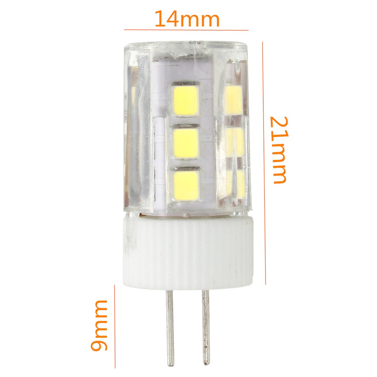 DC12V-2W-G4-21LEDs-SMD-2835-LED-Halogen-Bulb-Replacement-6000-6500K-Pure-White-Light-1894163-8