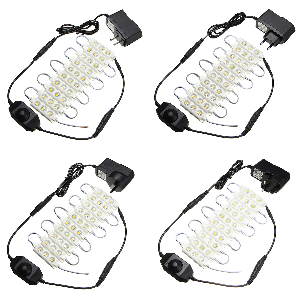 15M-SMD5050-Waterproof-Warm-White-LED-Module-Strip-Light-Kit-Mirror-Signage-Lamp--Adapter-DC12V-1113097-1