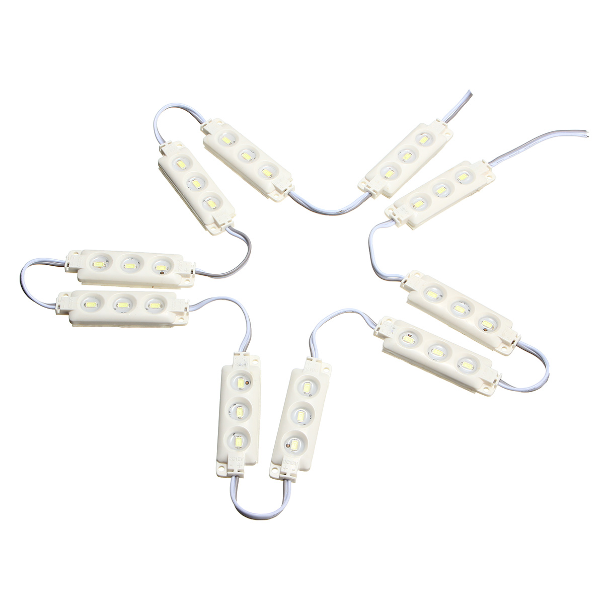 15M-SMD5630-Waterproof-White-LED-Module-Strip-Light-Kit-Mirror-Signage-Lamp--Adapter-DC12V-1112694-3