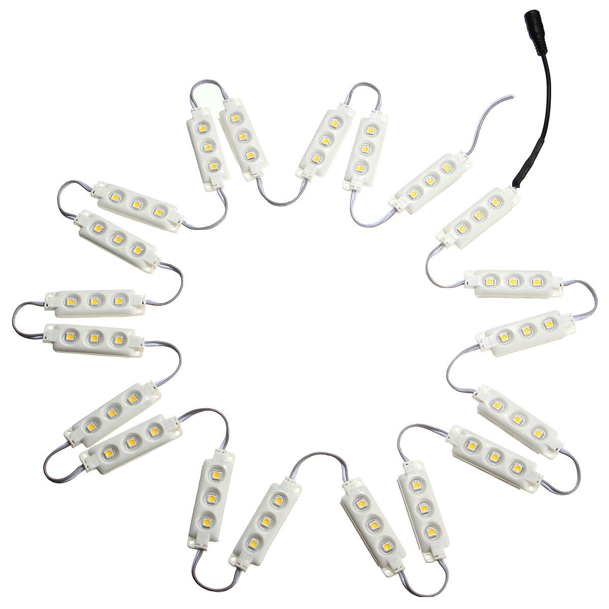 3M-SMD5050-Waterproof-Warm-White-LED-Module-Strip-Light-Kit-Mirror-Signage-Lamp--Adapter-DC12V-1113099-4