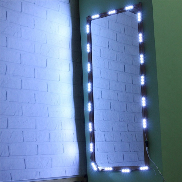 3M-SMD5630-Waterproof-White-LED-Module-Strip-Light-Kit-Mirror-Signage-Lamp--Adapter-DC12V-1112692-2