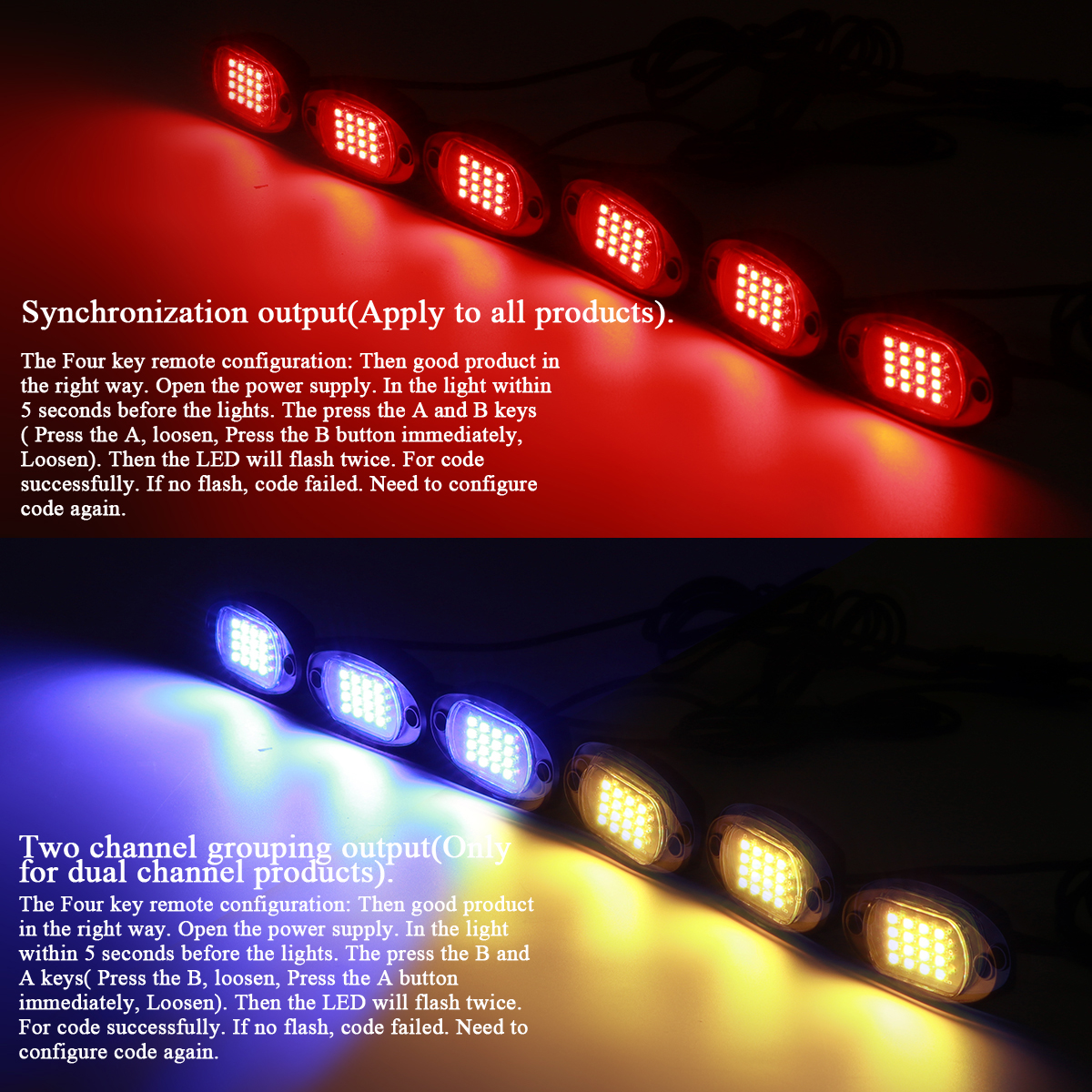 6Pcs-RGB-5050-96-LED-Car-Rock-Light-Underbody-Light-bluetooth-AppRemote-Control-1791452-3