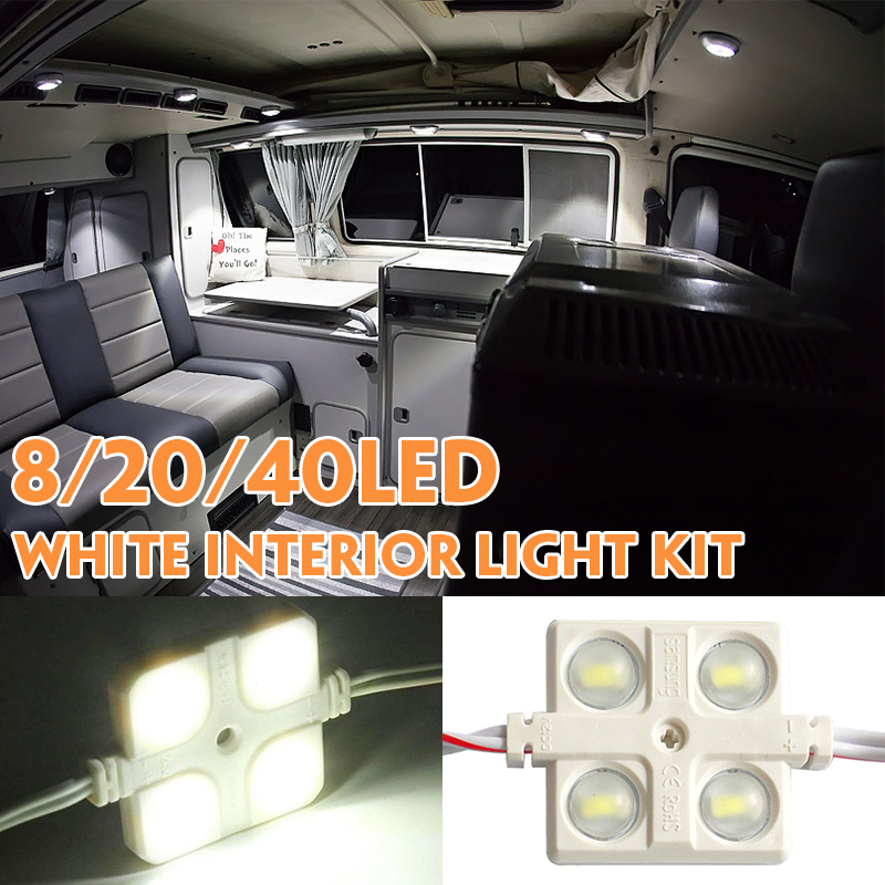 DC12V-82040LED-Interior-Rear-Loading-Light-Kit-For-LWB-Transit-Van-Truck-Offroad-1722201-1