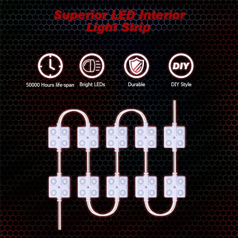 DC12V-82040LED-Interior-Rear-Loading-Light-Kit-For-LWB-Transit-Van-Truck-Offroad-1722201-2