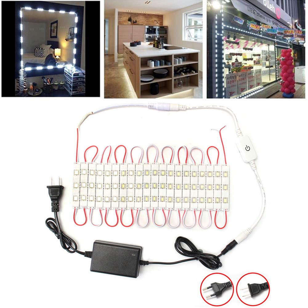Dimmable-Waterproof-12W-SMD5630-60-LED-Module-Strip-Under-Cabinet-Mirror-Light-Kit-AC110-240V-1292566-1
