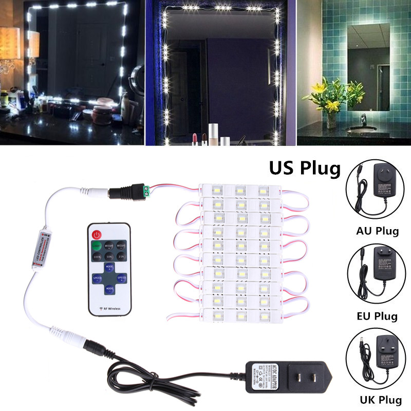 Waterproof-15M-SMD5630-LED-White-Cosmetic-Mirror-Module-Strip-Light-Remote-Control-1148298-1