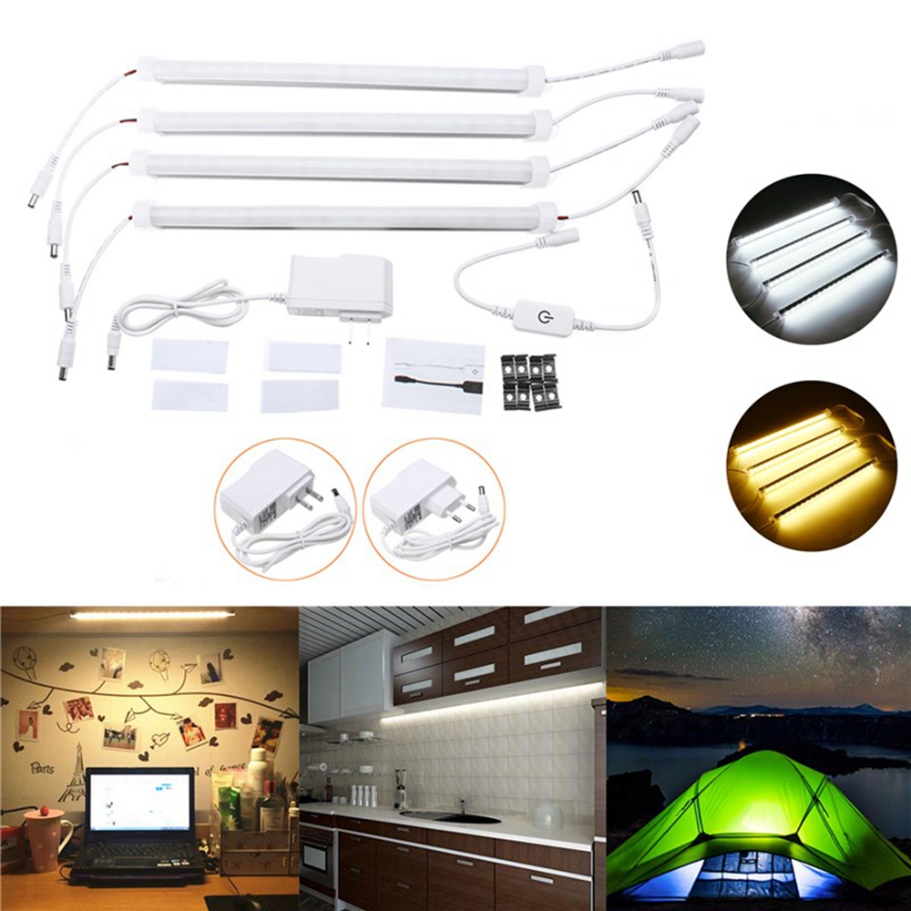 4PCS-30CM-30W-SMD5630-Milky-White-Cover-Double-Row-LED-Rigid-Strip-Light-Cabinet-Lamp-AC110-240V-1296994-1