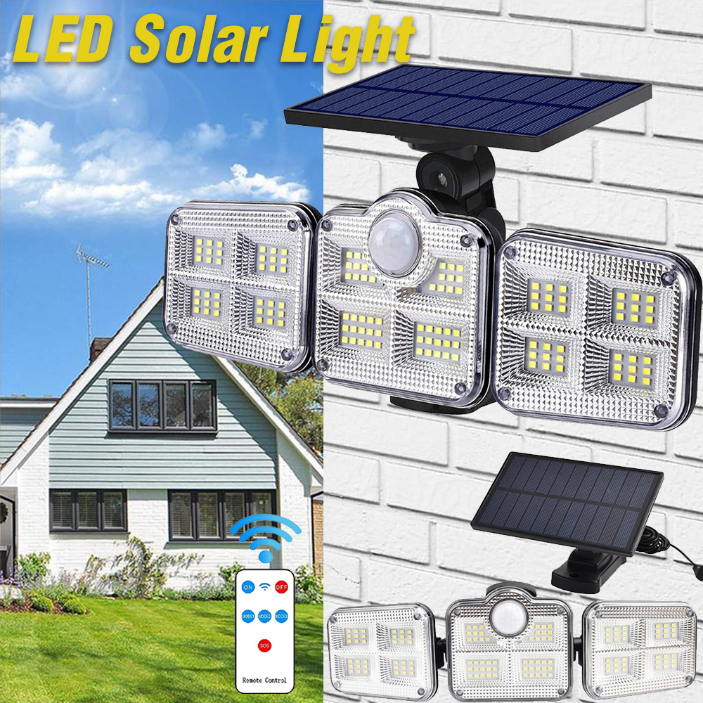 122LED-Solar-Walkway-Lights-3-Modes-Motion-Sensor-Outdoor-Garden-Street-Lamp-Adjustable-1865797-1