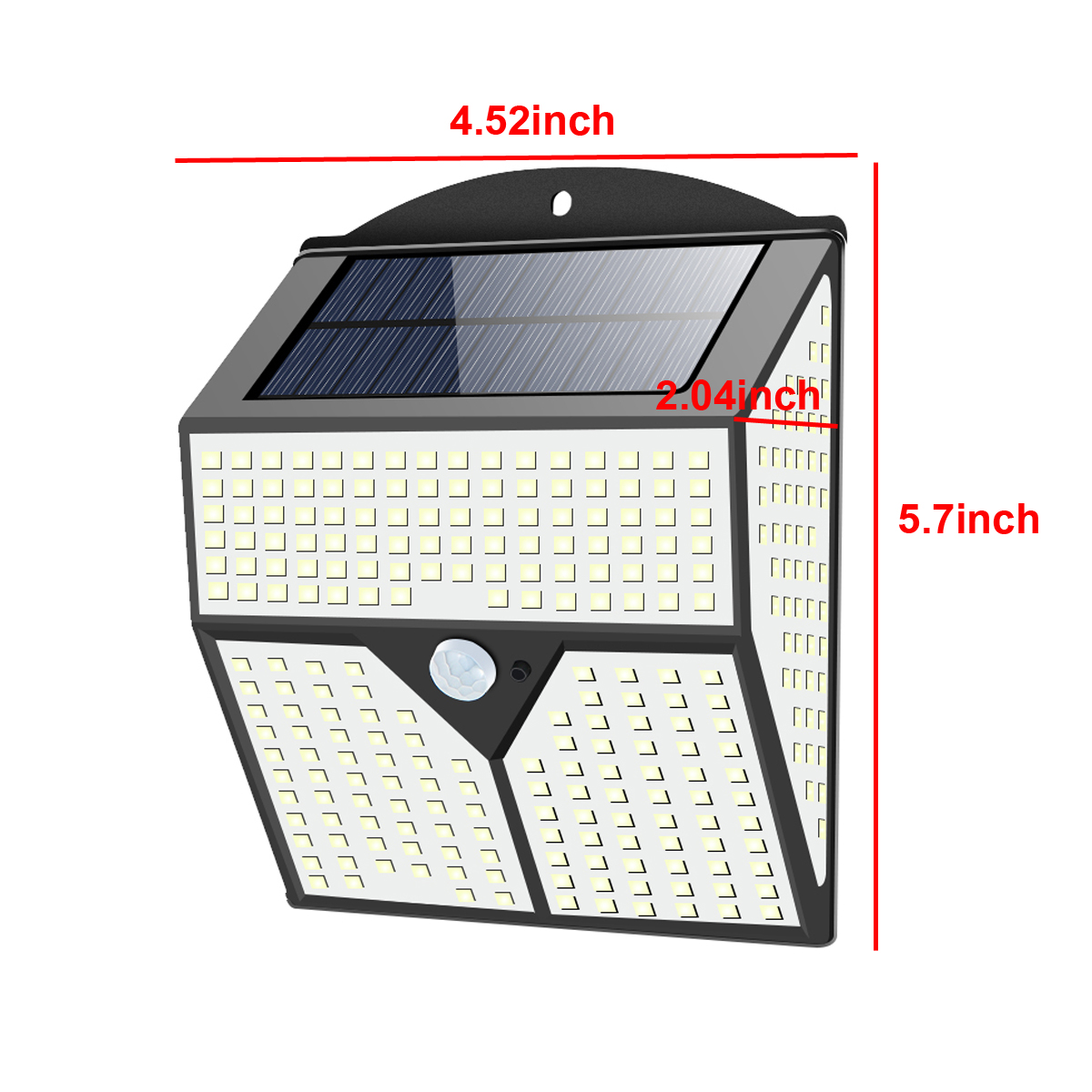 12Pcs-436LED-Solar-Light-Infrared-Motion-Sensor-Garden-Security-Wall-Light-New-1735594-11