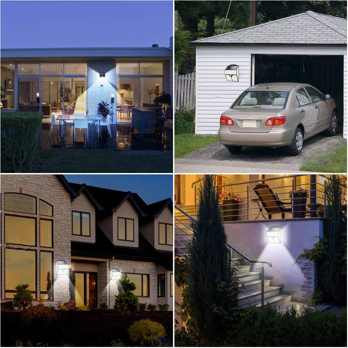 12Pcs-436LED-Solar-Light-Infrared-Motion-Sensor-Garden-Security-Wall-Light-New-1735594-9