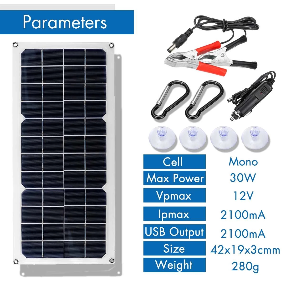 30W-Solar-Panel-12V-Polycrystalline-USB-Power-Portable-Outdoor-Cycle-Camping-Hiking-Travel-Solar-Cel-1934118-6