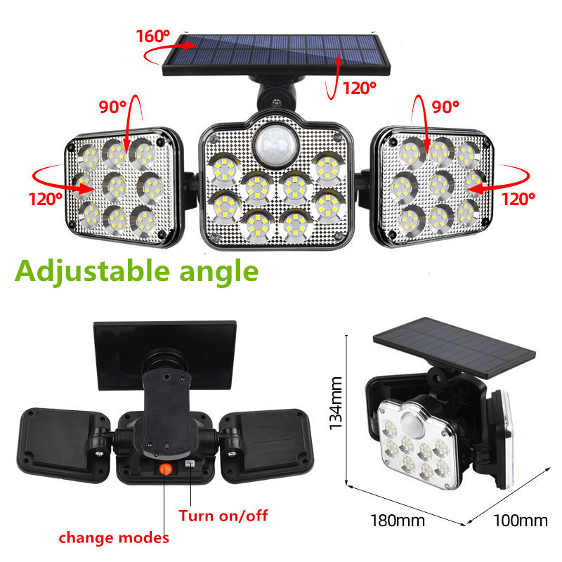5M-Wire-3-Heads-LED-Solar-Lights-Motion-Sensor-Outdoor-Solar-Wall-Lamp-LED-Porch-Light-Waterproof-Su-1875139-11