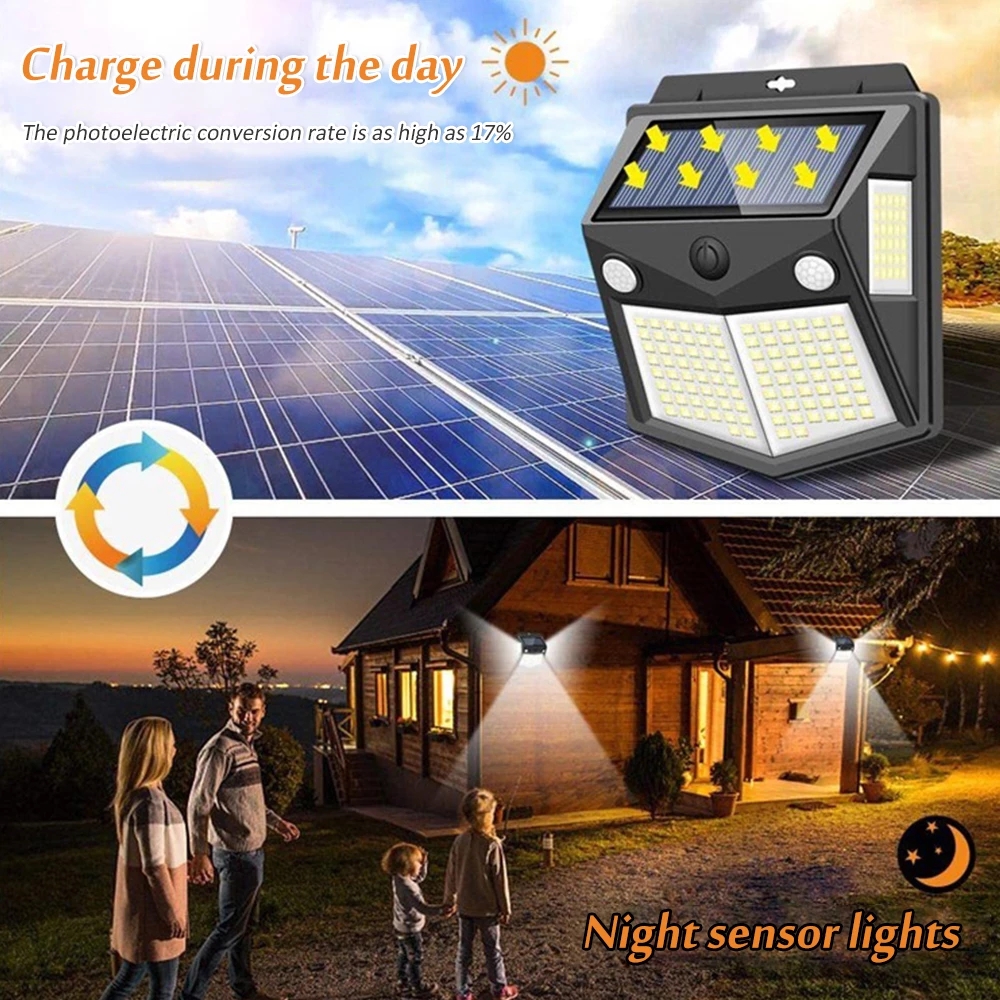 ARILUX-260LED-Outdoor--Solar-Light-IP65-Waterproof-Motion-Sensor-Solar-Light-Garden-Courtyard-Passag-1778328-7