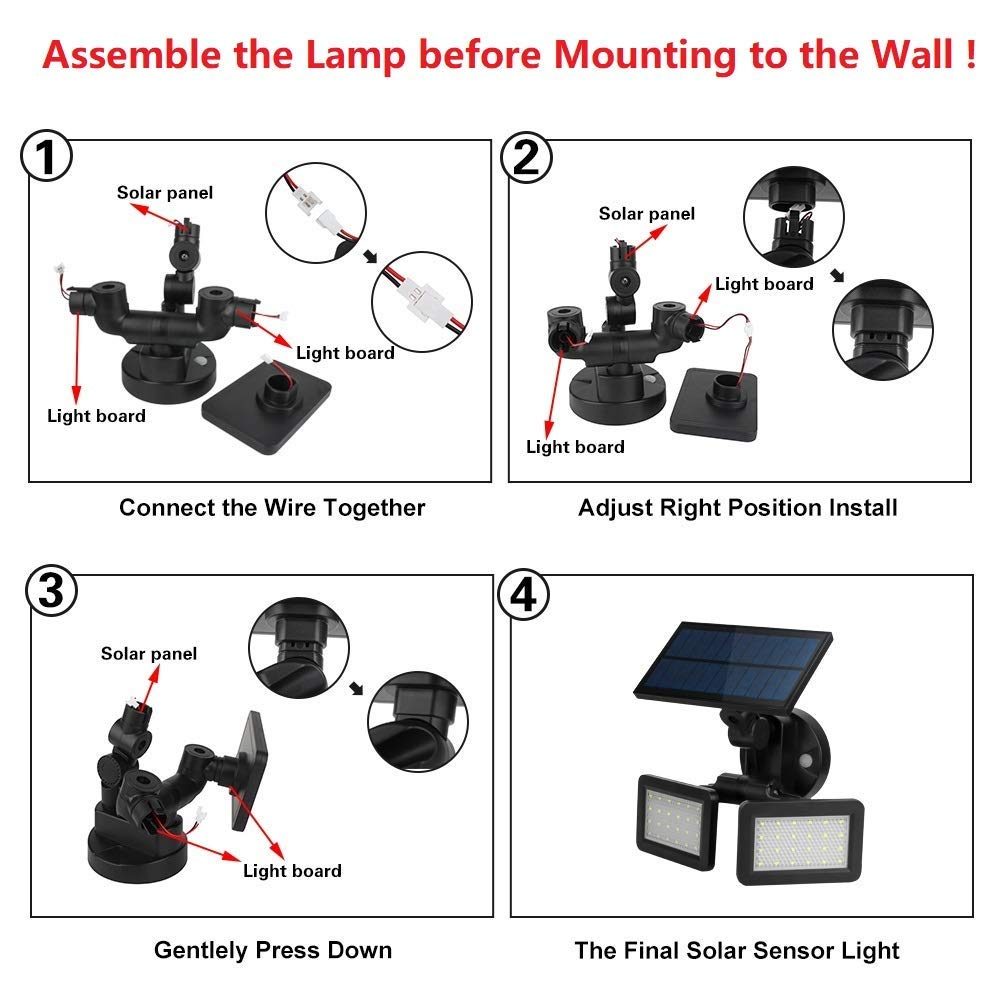 Dual-Head-48-LED-450Lm-Solar-Wall-Light-Outdoor-LED-PIR-Motion-Sensor-Security-Landscape-Lamp-1427736-9