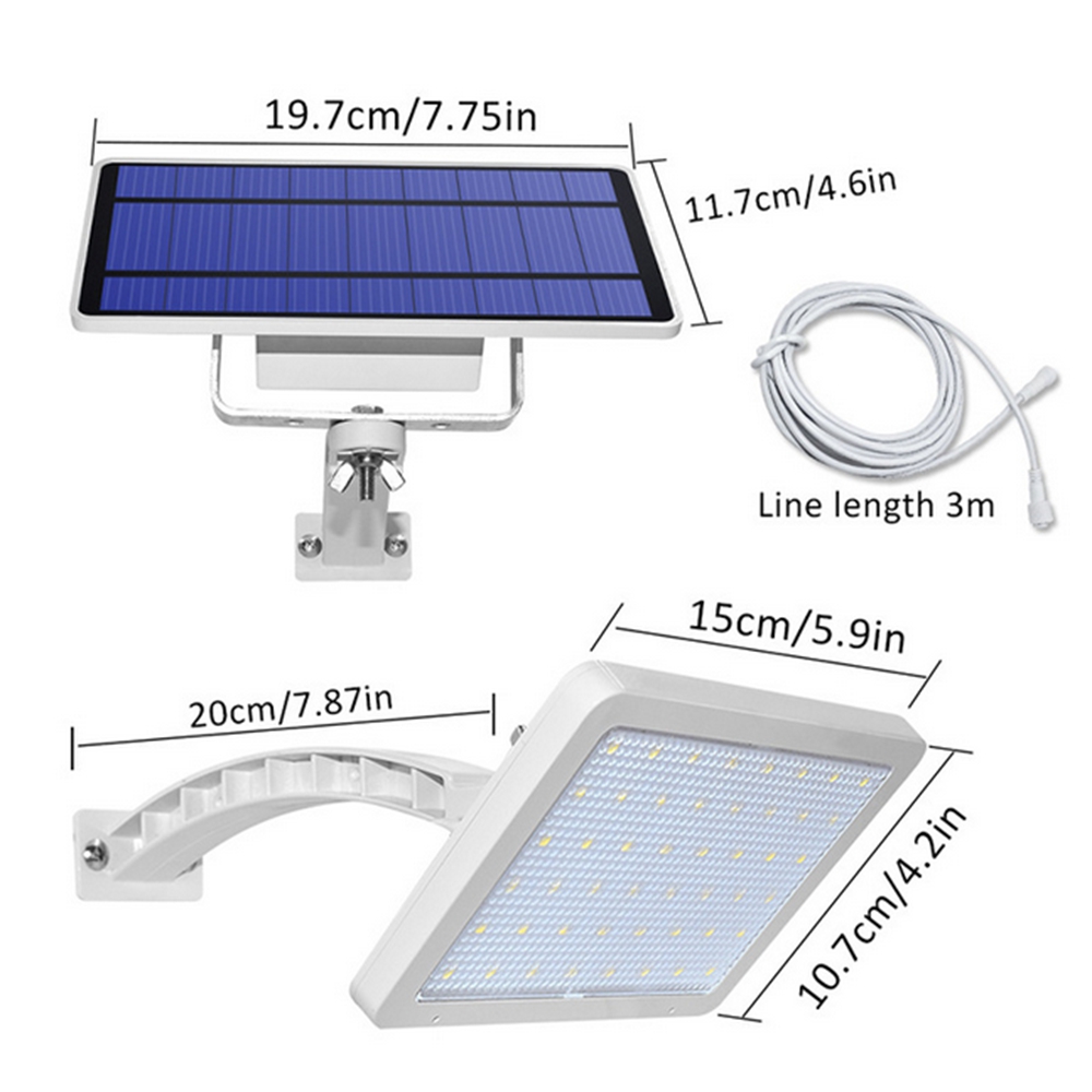 Solar-Panel-LED-Light-Sensor-Wall-Street-Lamp-Adjustable-Floodlight-Waterproof-For-Outdoor-Lawn-Gard-1474450-7