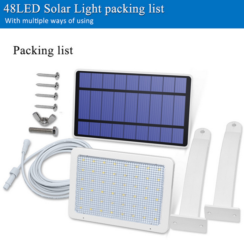 Solar-Panel-LED-Light-Sensor-Wall-Street-Lamp-Adjustable-Floodlight-Waterproof-For-Outdoor-Lawn-Gard-1474450-8