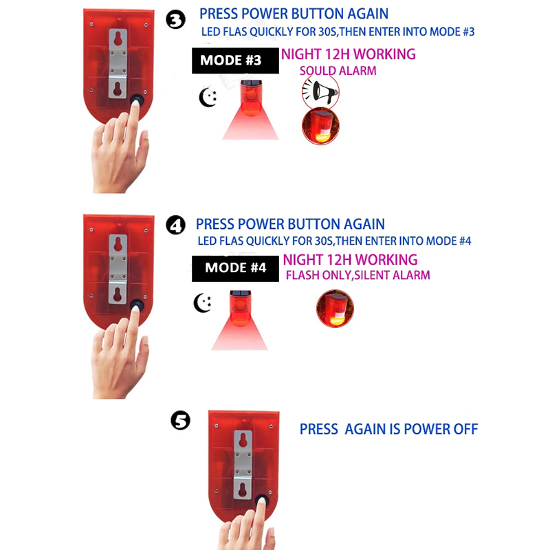 Solar-Strobe-Light-Motion-Sensor-Solar-Alarm-Light-129dB-Loud-Siren-Street-Lamp-1776792-7