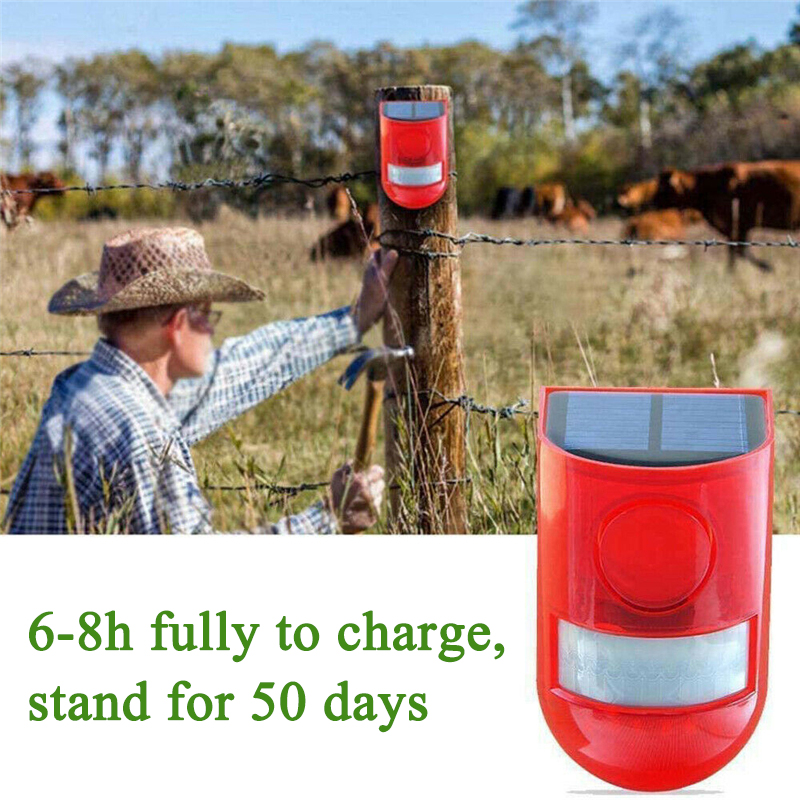 Solar-Strobe-Light-Motion-Sensor-Solar-Alarm-Light-129dB-Loud-Siren-Street-Lamp-1776792-8