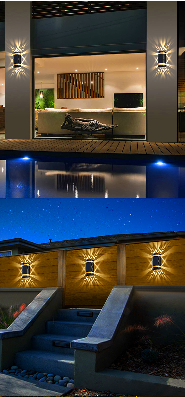 Solar-Wall-lamp-LED-Courtyard-Garden-Wall-Light-Outdoor-Waterproof--IP65-Wall-Holidays-Decoration-1924355-6