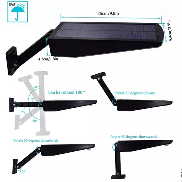 Solar-powered-Motion-Sensor-48-LED-Street-Light-Waterproof-Adujustable-Wall-Lamp-for-Outdoor-Garden-1255439-7