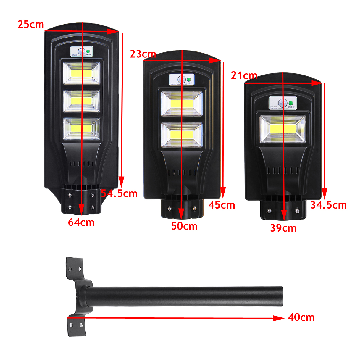 100200300COB-LED-Solar-Street-Light-PIR-Motion-Sensor-Outdoor-Wall-LampRemote-Control-1698096-10