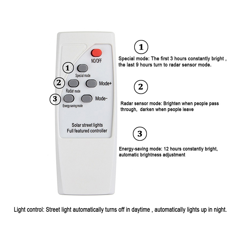 108216324-LED-Solar-Street-Light-PIR-Motion-Sensor-Lamp-Wall-With-Remote-1618943-5