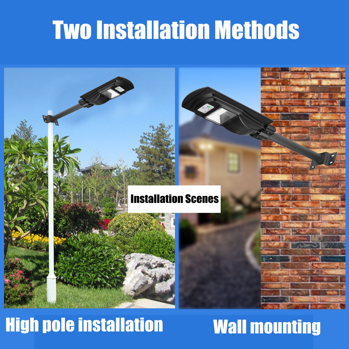 120240360W-LED-Wall-Street-Light-Solar-Power-Motion-Sensing-Lamp-Garden-Remote-1675774-5