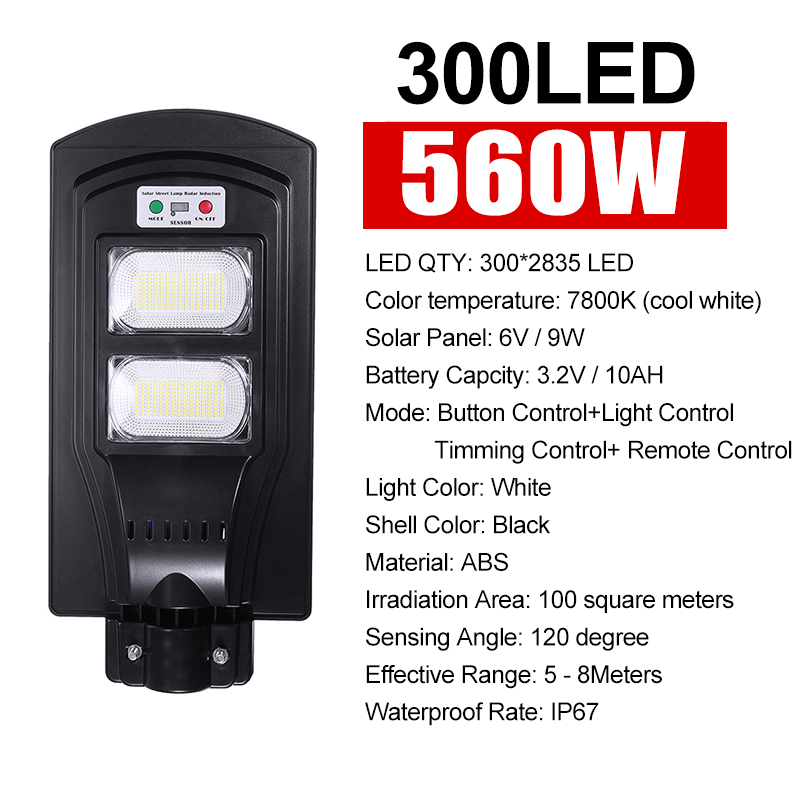 150300450LED-Solar-Street-Light-PIR-Motion-Sensor-Wall-Lamp-With-Remote-Waterproof-1618794-2