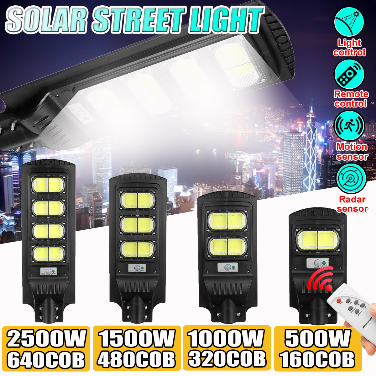 160320480640COB-LED-Solar-Street-Light-PIR-Motion-Sensor-Outdoor-Wall-Lamp-With-Remote-Control-1705816-1