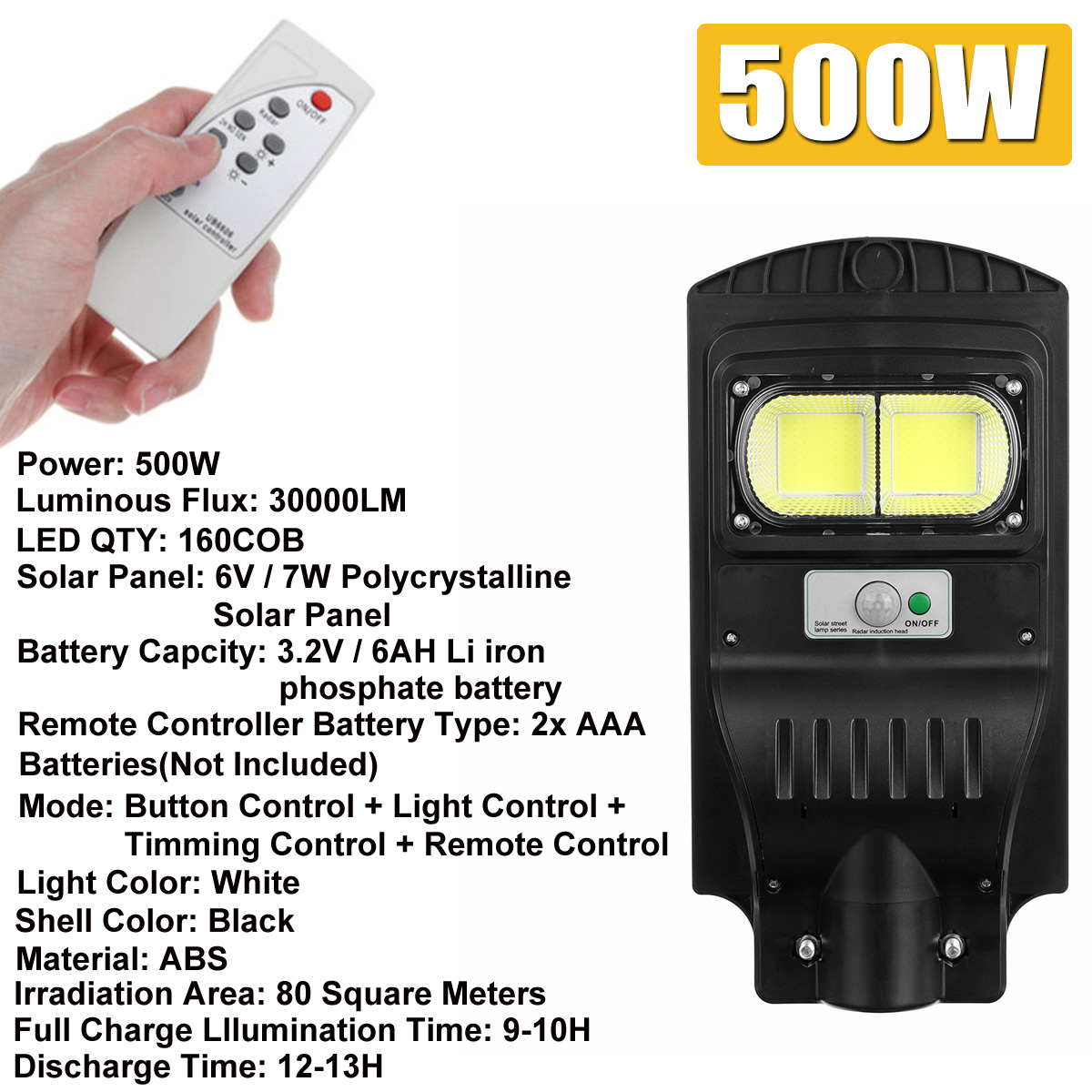 160320480640COB-LED-Solar-Street-Light-PIR-Motion-Sensor-Outdoor-Wall-Lamp-With-Remote-Control-1705816-2