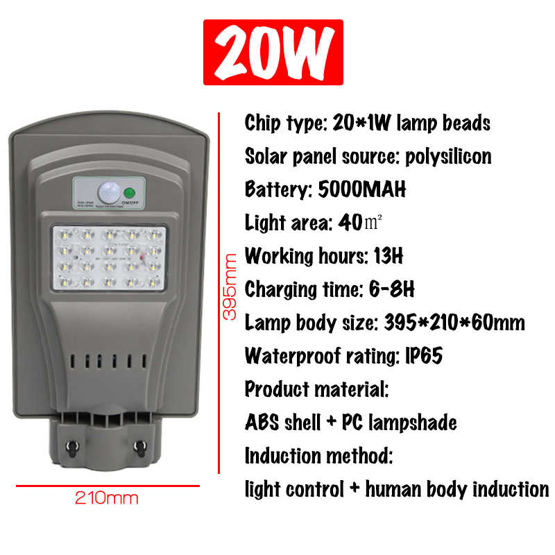20W-40W-60W-LED-Solar-PIR-Motion-Activated-Sensor-Wall-Street-Light-Outdoor-Lamp-1621492-2