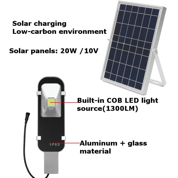 24W-Solar-Powered-LED-COB-Light-controlled-Sensor-Street-Road-Light-Waterproof-for-Outdoor-Garden-1246309-5