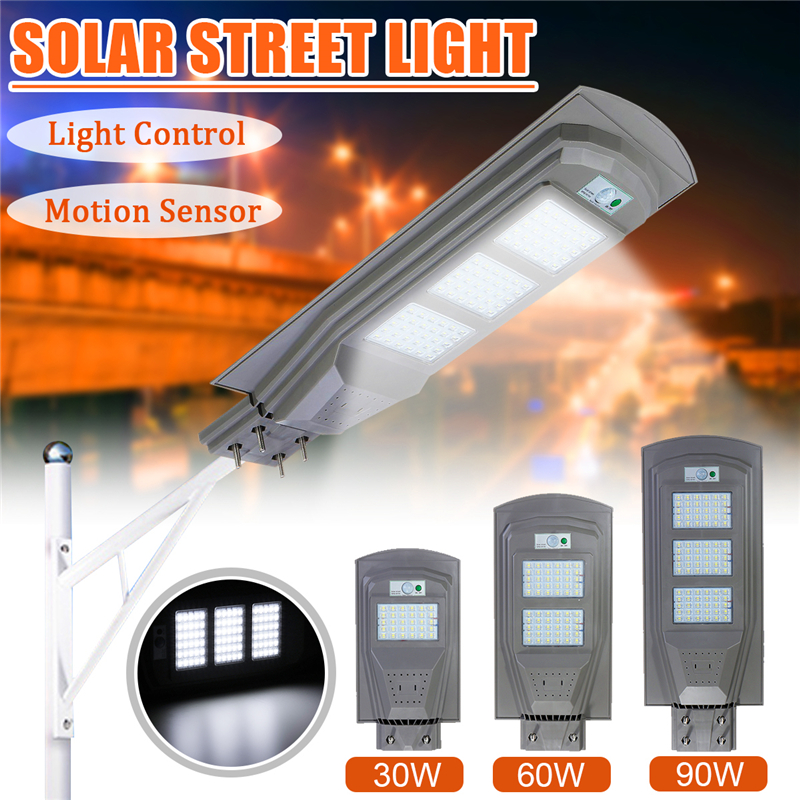 30W-60W-90W-LED-Solar-Street-Light-Human-Body-Induction--Low-Light-Mode-White-Light-1628771-1