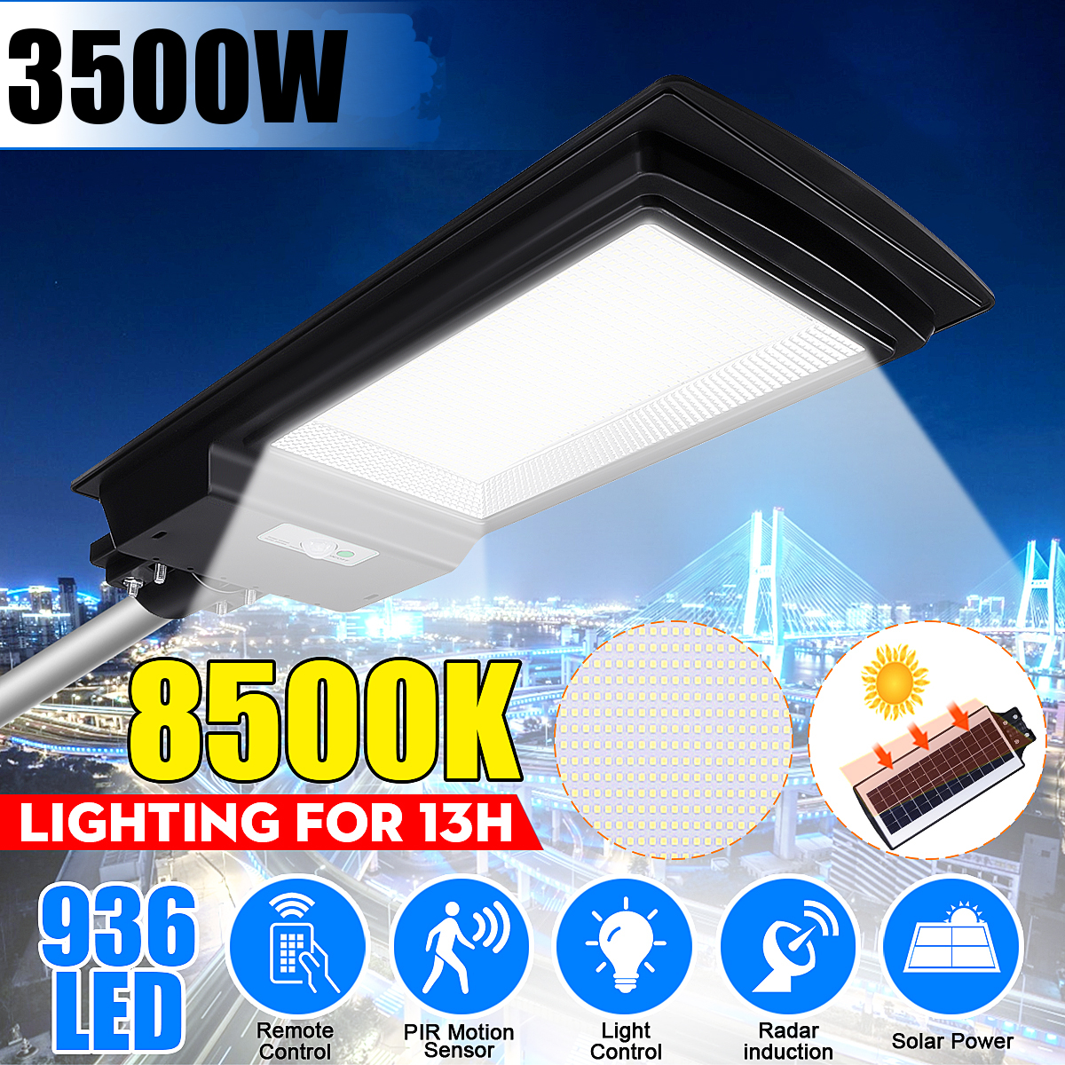 3500W-462936-LED-Solar-Street-Light-PIR-Motion-Sensor-Outdoor-Wall-LampRemote-1637851-2