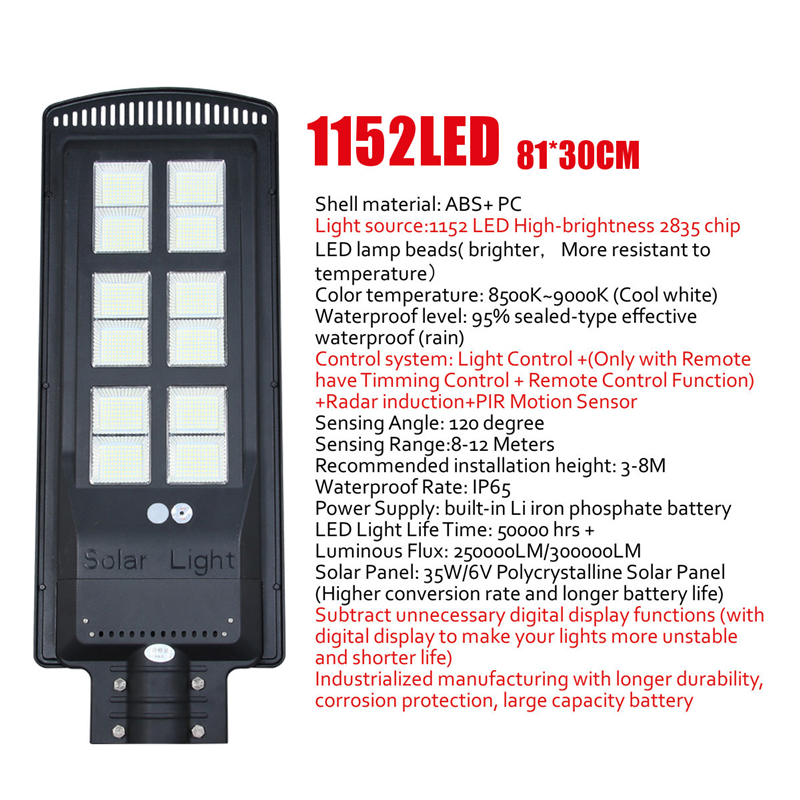3800W-1152-LED-Solar-Street-Light-Motion-Sensor-Outdoor-Garden-Wall-LampRemote-1640923-5
