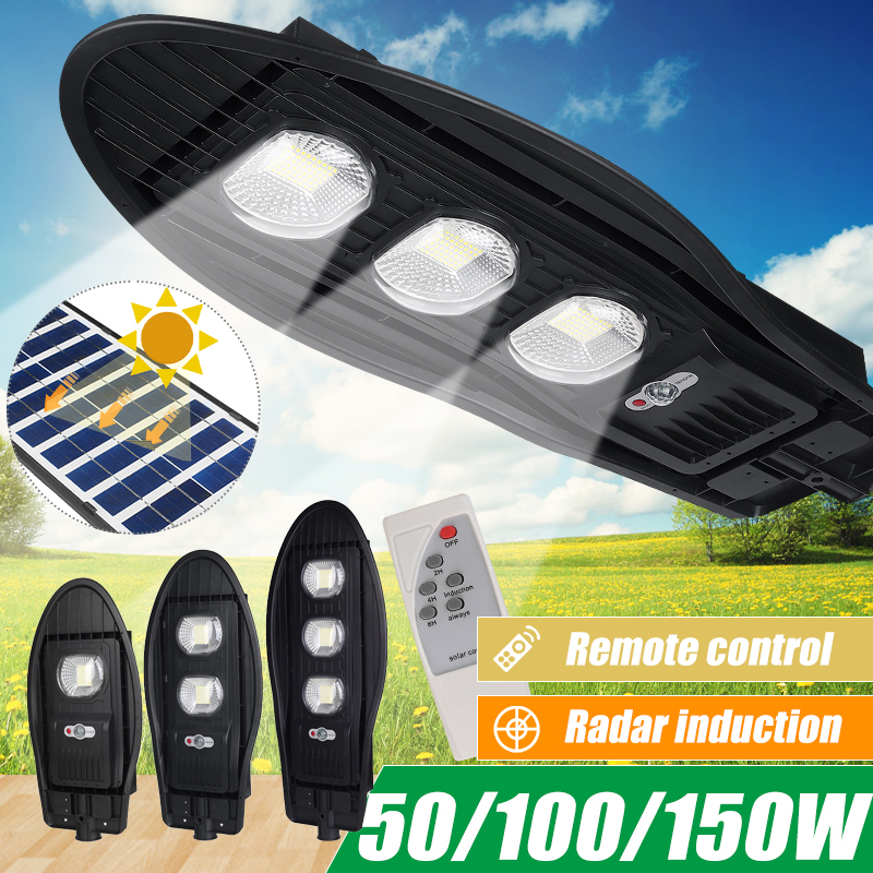 50100150W-LED-Solar-Motion-Outdoor-Street-Wall-Induction-Lamp-Light-Garden-1851205-1