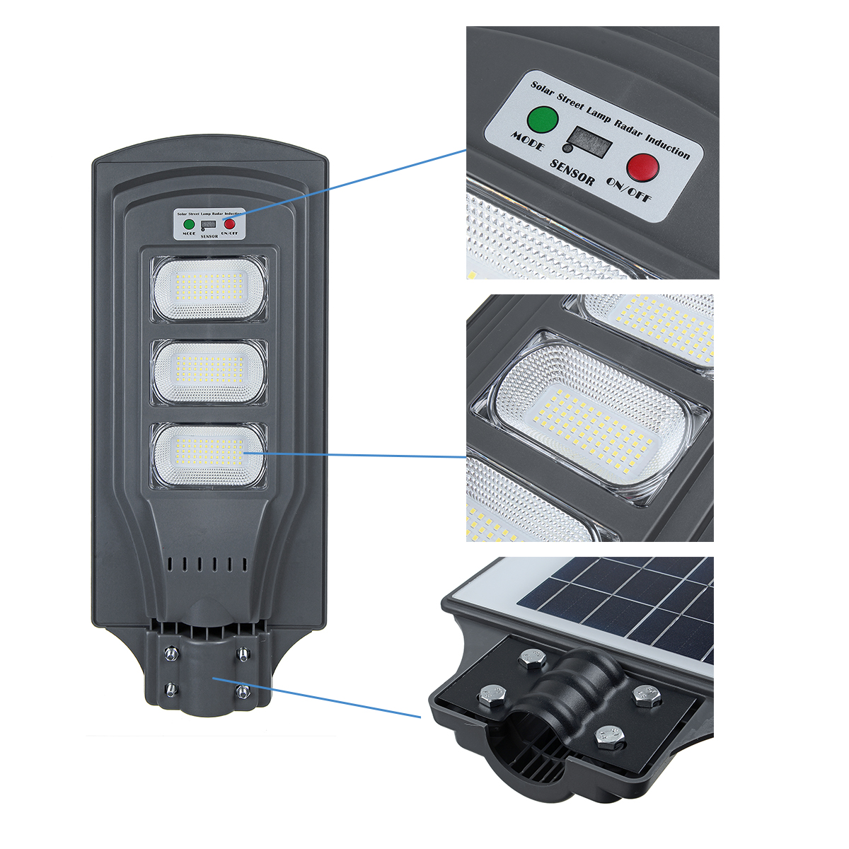 60120180LED-Solar-Street-Light-PIR-Motion-Sensor-Bright-Wall-Lamp-With-Remote-1618942-10