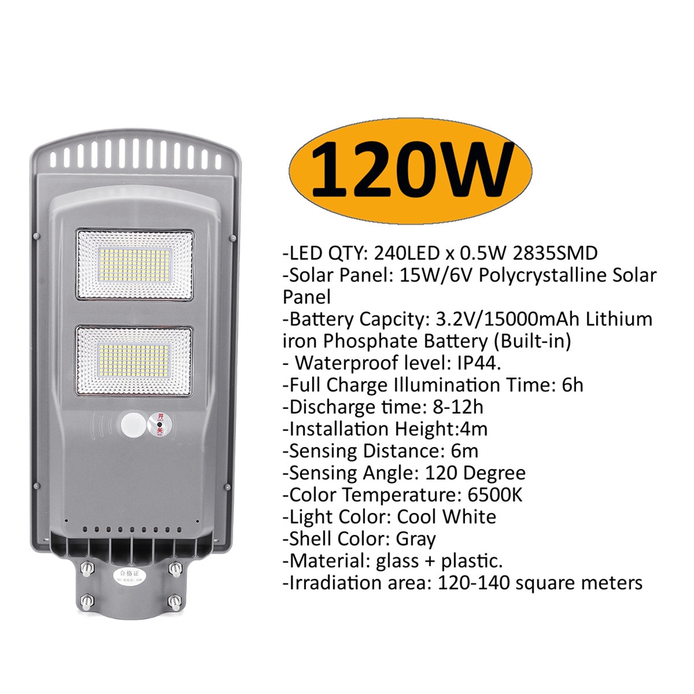 60W-120W-160W-LED-Solar-Street-Light-PIR-Motion-Sensor-Outdoor-Garden-Wall-Lamp-1530893-3