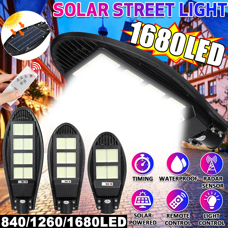 84012601680LED-Solar-Street-Light-Wall-LampLight-Control-Garden-Yard-Lighting-IP65-Waterproof-1853370-2