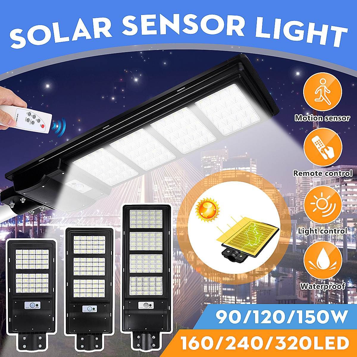 90120150W-160240320LED-Solar-Street-Light-PIR-Motion-Sensor-Wall-Lamp-WRemote-1709058-1