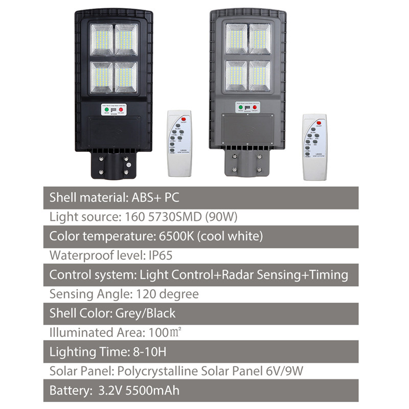 90W-Super-Bright-Waterproof-Solar-Street-Lights-Flood-Light-LED-Parking-Lot-Lights-with-RemoteDusk-t-1641516-2