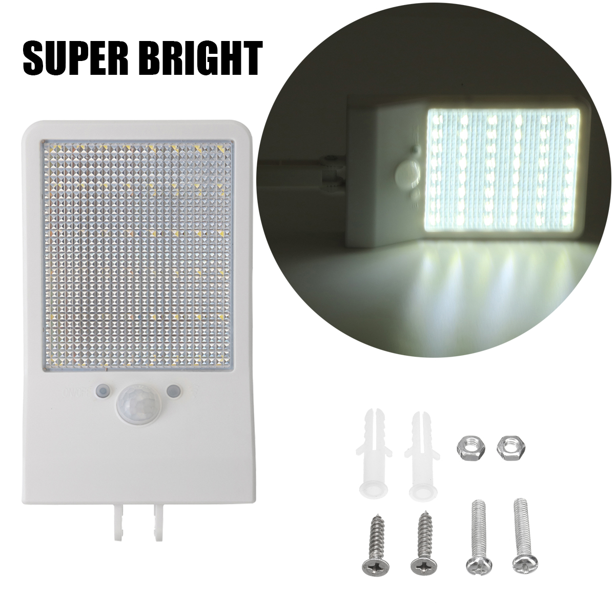 Motion-Sensor-PIR-Bright-48-LED-Solar-Wall-Power-Light-Garden-Outdoor-Street-LampRemote-Control-1677121-9
