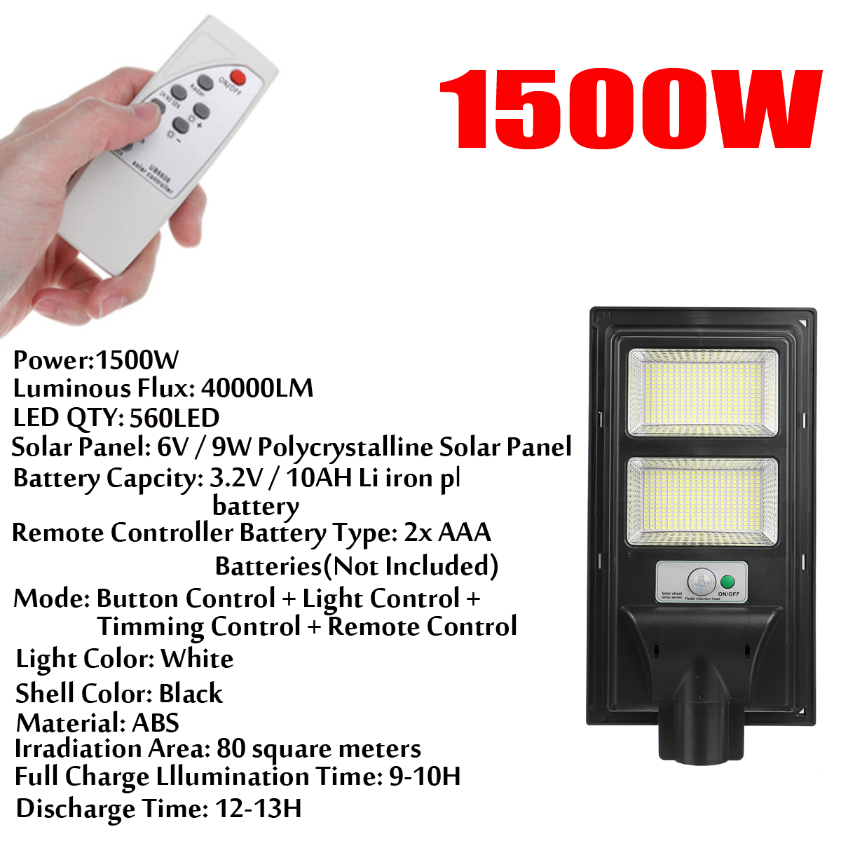 PIR-Motion-Sensor-LED-Solar-Street-Light-Security-Wall-Lamp-Waterproof-Outdoor-GardenRemote-Control-1735575-3